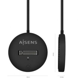 AISENS - USB-C DOCK M.2 (NGFF) ASUC-M2D013-BK SATA/NVME A USB3.1 GEN2, NEGRA