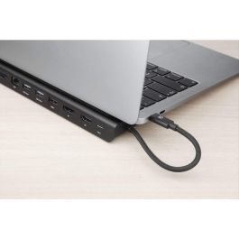 MANHATTAN USB-C 11-in-1-Dockingstation MST für drei Monitore