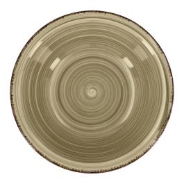 Quid Vita Natura Ensaladera Cerámica Verde 23 cm (12 Unidades)