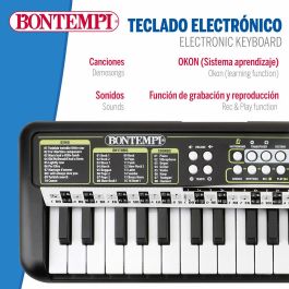 Teclado 37 Teclas Bontempi 42 x 4 x 15 cm (6 Unidades) Teclado 37 Teclas Bontempi 42 x 4 x 15 cm (6 Unidades)
