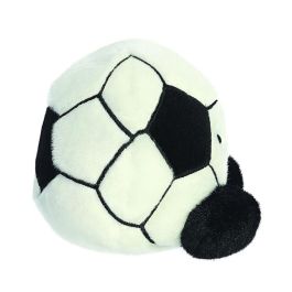 Aurora Palm Pals - Peluche de Pelota de Fútbol, Suave y Abrazable, 13 cm