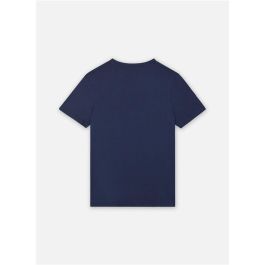 Camiseta de Manga Corta Infantil Jack & Jones Jjsummer Smu Vibe Tee Ss Crew Azul marino