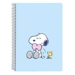 Safta Cuaderno Espiral Cuarto Tapa Extradura 80 Hojas Cuadro 4 mm 60 gr Snoopy Love Precio: 2.8900003. SKU: B1EDL6LWDY