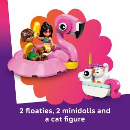 Lego Friends 42658 Fiesta en la Piscina con Flotadores de Unicornio y Flamenco, Juego de Construcción para Niños y Niñas a partir de 5 Años