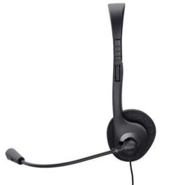 Trust Auriculares Basic Estéreo con Jack 3.5 mm, Ultraligeros, Micrófono Flexible Ajustable, Negro Trust Auriculares Basic Estéreo con Jack 3.5 mm, Ultraligeros, Micrófono Flexible Ajustable, Negro