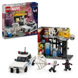LEGO Marvel 76311 Spider-Verse: Miles Morales vs. The Smudge - Juego para niños de 9 años en adelante