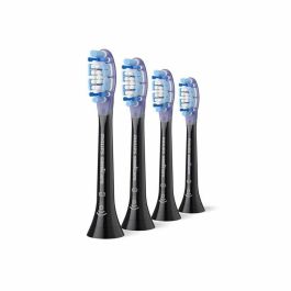 Philips HX9054/88 G3 - Pack 4 Cabezales de Cepillo Eléctrico Negro para Máxima Higiene Bucal