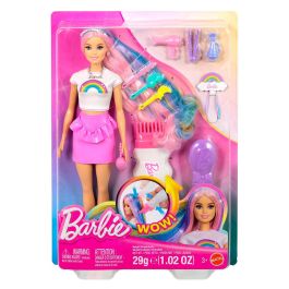 Barbie Muñeca Pelo Arcoíris Brillante JJP07 Mattel