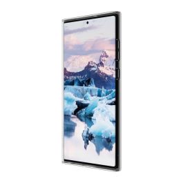 dbramante1928 Greenland Funda Galaxy S23 Ultra Clear - 100% Reciclada, Protección Impactos y Cámara, Carga Inalámbrica