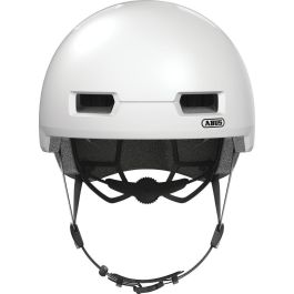 ABUS Skurb Casco Semiintegral de Ciclismo Ultraligero, Pearl White Talla L (58-61cm) con 12 Ventilaciones