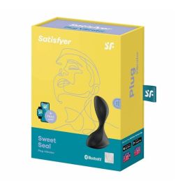 SATISFYER Sweet seal plug vibrator negro con app Precio: 32.49999984. SKU: SLC-91914