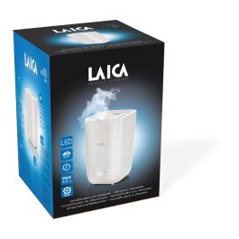 Laica Humidificador a ultrasonidos y difusor de esencias silencioso 23W 3.3L 15h