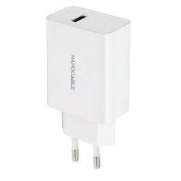 NANOCABLE Cargador USB, 5V/2.1A, Blanco Precio: 3.50000002. SKU: B1GTLPKG3Y