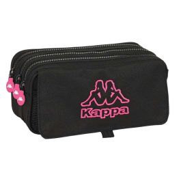 Portatodo Triple Kappa Black and pink Negro (21,5 x 10 x 8 cm) Precio: 8.90000012. SKU: S4308296