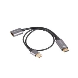 Lanberg Adaptador USB Tipo A a HDMI 4K 3840x2160p DisplayPort Hembra Plata 0.2m Precio: 16.68999948. SKU: B1D4ZHTZVP