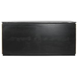 Buffet Moderno DKD Home Decor Negro Dorado 40 x 85 x 180 cm