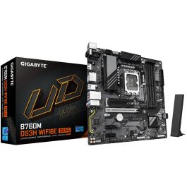 GIGABYTE B760M DS3H WIFI6E GEN5 Placa Base Intel B760 Express LGA 1700 DDR5 Wi-Fi 6E PCIe 5.0 para Intel Core 12-14th Gen Precio: 142.49999995. SKU: B17DQPNDPH