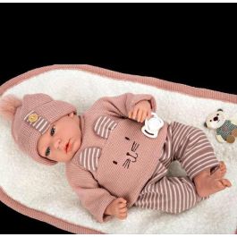 Muñecas Arias Muñeca Elegance Andie con Mantita 40 cm Cuerpo Blando