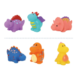 Imaginovo Juego Infantil Cubos Apilables Nidos Dinosaurios +12 meses 12 Piezas 13x13x13cm