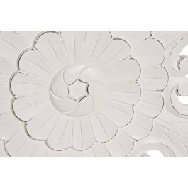 DKD Home Decor Decoración Pared Romántico MDF Blanco 60x60x1.5 cm Set de 4 Unidades DKD Home Decor Decoración Pared Romántico MDF Blanco 60x60x1.5 cm Set de 4 Unidades