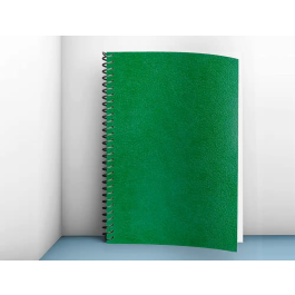 Liderpapel Tapa Encuadernación Cartón A4 1mm Verde Paquete 50 Unidades