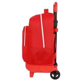 Mochila Escolar con Ruedas Sevilla Fútbol Club Rojo (33 x 45 x 22 cm) Mochila Escolar con Ruedas Sevilla Fútbol Club Rojo (33 x 45 x 22 cm)