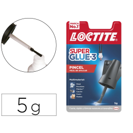Loctite Pegamento Instantáneo 5 gr con Aplicador de Pincel Adhesivo para Bricolaje, Pega Todo Tipo de Materiales, Resistente al Agua Precio: 7.49999987. SKU: S7902901