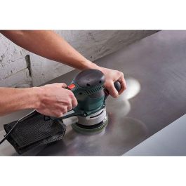 Wolfcraft Disco de lijar multiorificio para lijadora excéntrica, ø125mm, Grano 240