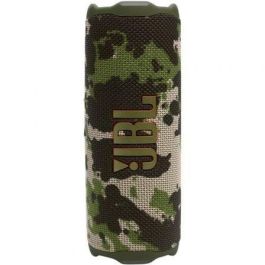 JBL JBLFLIP7SQUAD Altavoz Portátil Bluetooth Flip 7 Sonido Pro, AI Sound Boost, 35W, 16h Autonomía, IP68 Resistente Agua/Polvo, Camuflaje