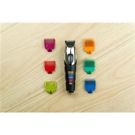 Wahl 09893-0443 Cortapelos para Barba, Batería de Litio 240 min, 8 Peines Guía, Carga Rápida, 1.5-13mm, Cuchillas de Precisión