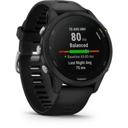 Garmin Forerunner 255 Music Negro GPS, Monitor de FC, Pantalla Táctil, Almacenamiento de Música