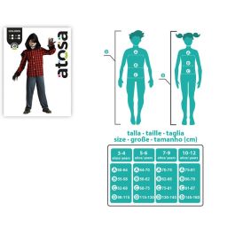 Disfraz Infantil Hombre Lobo con Camiseta y Pantalón para Niños de 7-9 Años, Ideal para Halloween