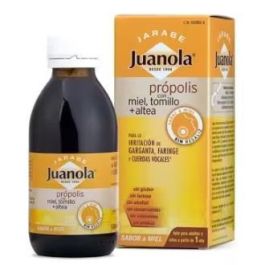 Juanola Propolis Miel Tomillo Altea Jarabe 150Ml. Juanola Propolis Miel Tomillo Altea Jarabe 150Ml. Precio: 16.9500001. SKU: B1DZ3L4RRD