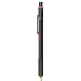 Rotring 800 Bolígrafo de Bola Retráctil Negro Tinta Negra Punta M en Caja de Regalo