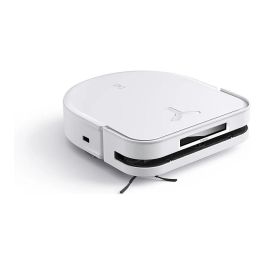 ECOVACS DEEBOT X5 OMNI Robot Aspirador con Estación de Vaciado Autónomo y Fregado, Sin Bolsa, Blanco, Forma D, 3.5L, Navegación Láser, 6400 mAh