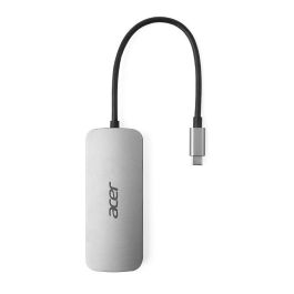 Acer 7-in-1 Type-C Dongle USB 3.2 Gen 1, HDMI, Lector Tarjetas SD/MicroSD, Power Delivery 100W, Plata, Hasta 3840x2160 Precio: 93.49999967. SKU: B1FBYRB3VX