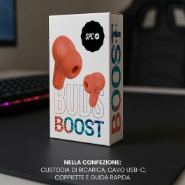 Auriculares SPC SPC 4630P BOOST BUDS IMPOSTER Rojo