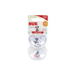 NUK Chupete Space Mickey Gris 0-6 Silicona 2 Ud. Precio: 14.7899994. SKU: B142T6QS4W