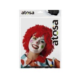 Peluca De Payaso Roja 90 gr