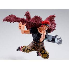 TAMASHII NATIONS Figura S.H. Figuarts Eustass Kid The Raid on Onigashima One Piece 14cm Articulada con Accesorios