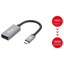 Equip Adaptador USB-C Macho a DisplayPort 1.4 Hembra 8K/30Hz