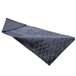 Camino de Mesa Romimex Azul oscuro 33 x 180 x 1 cm Terciopelo Bordado Precio: 73.50000042. SKU: B12M7RAD53