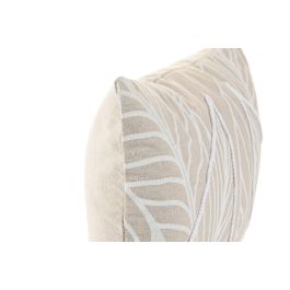 DKD Home Decor Cojín Boho Algodón Natural Blanco 50 x 30 cm (2 Unidades)