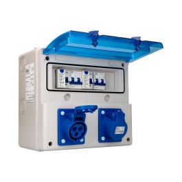 Solera Cuadro Industrial Montado con Bases, Cableado y Protecciones, IP65, 270 x 250 x 160 mm