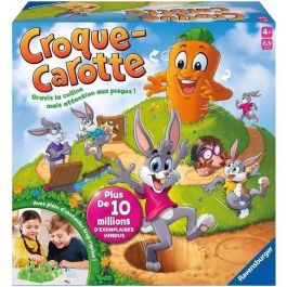 Ravensburger Croque-Carrotte Juego de Mesa: La Loca Carrera de los Conejos con Trampas, Estrategia Infantil para Niños y Familiares, 4+ años Precio: 44.5000006. SKU: S7157527