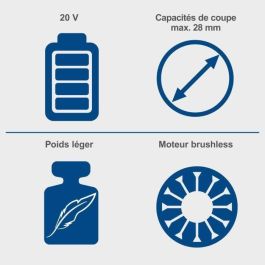 Scheppach BC-PRS29-X Tijeras de podar inalámbricas