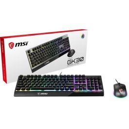 Paquete combinado de teclado y mouse MSI Vigor GK30