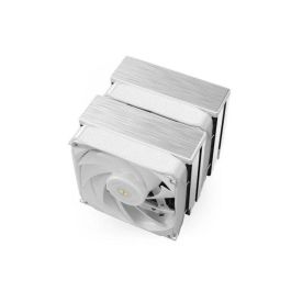 Mars Gaming MCPU-XU6 Disipador CPU Doble Torre Blanco 2x 12cm 350W TDP 6 Heatpipes