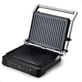 Parrilla para carne - LITTLE BALANCE - 8734 - 2000 W - 6 posiciones - Aluminio / Negro Parrilla para carne - LITTLE BALANCE - 8734 - 2000 W - 6 posiciones - Aluminio / Negro