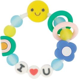 Pulsera de dentición de la amistad - INFANTINO - 316773 - Silicona - Te amo Je t'Aime Precio: 25.4999998. SKU: B1E3SYCWZG